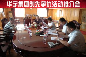 華宇集團(tuán)深入開展創(chuàng)先爭優(yōu)活動正式啟動