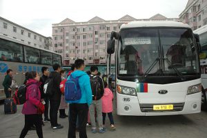 國際客運(yùn)車隊通過系列舉措 保證黃金周有序運(yùn)輸