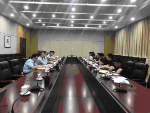 東寧市委市政府代表團、河北港口集團與中交第一航務設計院舉行會談